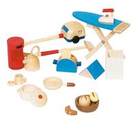 GoKi 51939 Wooden Kitchen Accessories for Dolls Houses, 8 x 8 x 2 cm