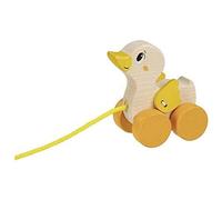 Goki 54884 Duck drag animal No aplica Toys, multicoloured