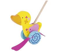 GOKI 54913 Duck Push-Along Toy, Mixed