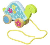 GOKI 54914 Tortoise Pull-Along Toy, Mixed