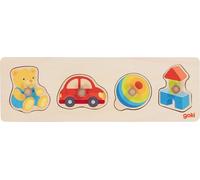 Goki Lift out Puzzle My Toys | Size: 1 Pack Goki Multicolor 1 Pack