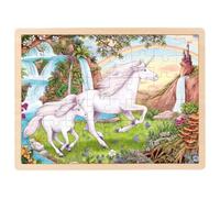 goki 57366 Lace Unicorn Wooden Puzzles, Colourful (US IMPORT)