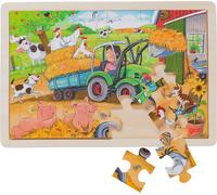 jigsaw puzzle Small Tractor 30 x 20 x 1 cm wood 24-piece
