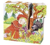 Goki 57542 Fairy Tale, Cube Puzzle, Mixed