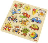 Goki 57576 Lift Out Puzzle Rocking Horse Ball Single