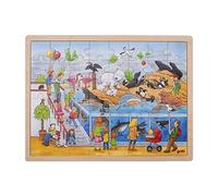 GOKI 57744 Puzzle Visit at The Zoo, Multicoloured (US IMPORT)