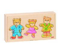 Goki 57811 Bear Design, Dress Up Box, Puzzle, Basic, Mixed