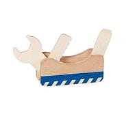 Goki 58405 3-in-1 Multitool Toy Tools, Multicoloured