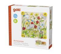 Goki Wooden Spring Meadow Flower Press