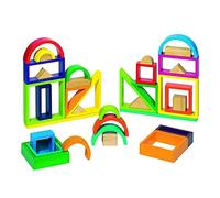 Goki 58655 Rainbow Building Blocks, Mixed