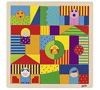 Goki 58659 Mosaic Puzzle, Farm, Mixed