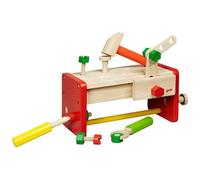 Goki Wooden Workbench W/ Tools Storage Box