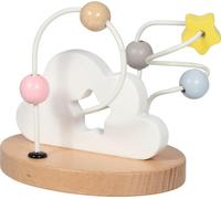 GOKI 59970 Circuito de motricidad nube estrella Toys to Stack and fit, Multicolo