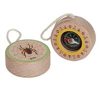 goki 60700 Compass Spider Ø 5 cm, Wood and Plastic, Natural