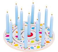 Goki 60747" Balloons Birthday Wreath Puppet, Multi-Colour