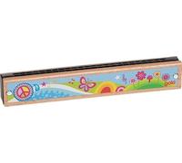 goki 61842 - Harmonica 66 with 24 Tones - Wooden and Plastic Musical Instrument, 6.9 Inch