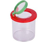 goki 62929 Magnifying box: diameter = 6 cm, height = 7.5 cm, plastic