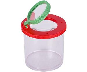 goki 62929 Magnifying box: diameter = 6 cm, height = 7.5 cm, plastic (US IMPORT)