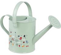 goki 63865 - Gießkanne Frühling aus Metall für Kinder - Farbenfrohes Gartenwerkz