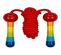 Goki 63887 Skipping Rope Rainbow Length 2 m Plastic Rope Multi-Coloured