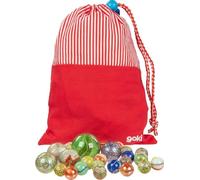 GOKI 63924 My Marble Bag with 50 Marbles