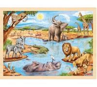 Goki African Savannah Puzzle | Size: 1 Pack Goki Multicolor 1 Pack