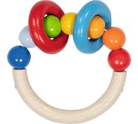 Goki Baby Grasping Toy Semi-Circular with Balls and 2 Rings