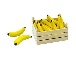 Goki Bananas in a Fruit Crate Toy