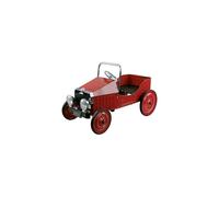 Goki Metal Pedal Car Red 1938 Style Ride-On Vehicle