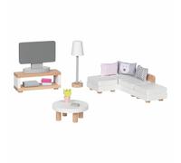 Goki - Doll Furniture Style, Living Room Houses Accessories, Multicolor (51494)