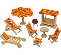 GoKi Dolls' House Garden Furniture