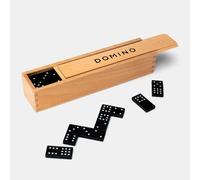Goki Domino game in wooden box in Natural | Size: 1 Pack Goki Natural 1 Pack