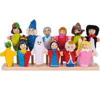 Goki Finger Puppets Assortment Pack of 12 | Size: 1 Pack Goki Multicolor 1 Pack