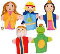 GoKi Finger Puppets Frog King