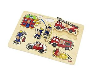 Goki Fire Brigade Lift Out Puzzle