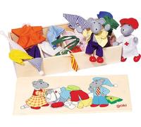 GoKi Flexible Puppets Mouse Dress-Up Box