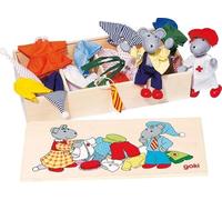 GoKi Flexible Puppets Mouse Dress-Up Box