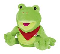 Goki Frog Hand Puppet Soft Plush Figure Learning Resource Kids Imaginative Toy