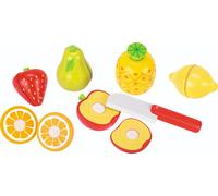 Goki Fruit With Velcro - 13 Pieces | Size: 1 Pack Goki Multicolor 1 Pack