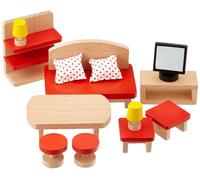 GoKi Furniture for Flexible Puppets Living Room Basic (US IMPORT)