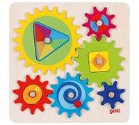 Goki 58428 Gear Set II 3D Puzzles, Multicoloured