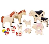GoKi GK370 Wooden Farm Animals, Mixed,Mixed, (US IMPORT)