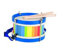 Goki Rainbow Drum Musical Instrument Rhythm Childrens Kids Sensory Sound Toy