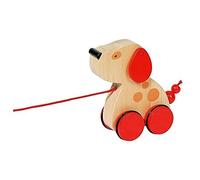 Goki - Houten Trekdier Hond - CD - P2222z