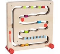 Goki Kugelbahn: 30 x 9,5 x 30 cm, Holz, 6 Kugeln, per StĂzck