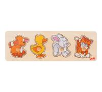 Goki Lift-out Puzzle, Dog, Duck,...