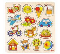 Goki Lift Out Puzzle - Objects