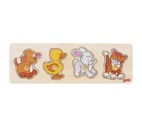 GoKi Wooden Animal Puzzle, 4 Pieces