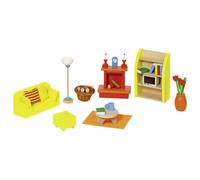 Goki Living Room Furniture for Flexible Puppets Dolls House Accessories Kids Toy
