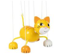 Goki Marionette Cat Toy Puppet Animal Childrens Toy Kids Motor Skills Activity